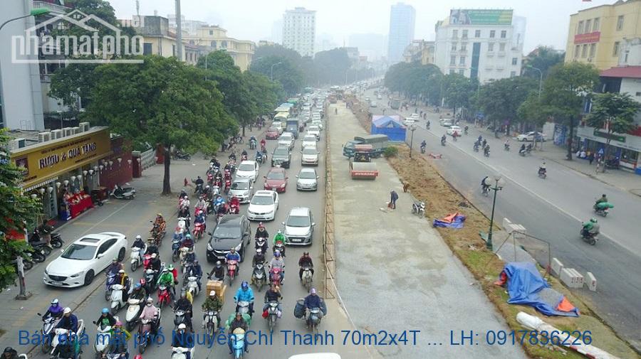 Bán nhà mặt phố Nguyễn Chí Thanh 70m2x4T MT:7m giá rẻ